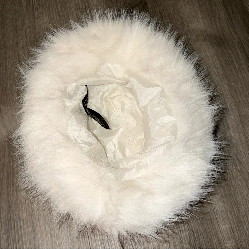 Free People X Unreal Fur ICE Queen Bucket Hat